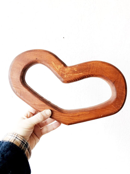 Vintage Wooden Heart