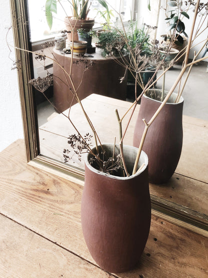 Handmade Unglazed Pottery Vase