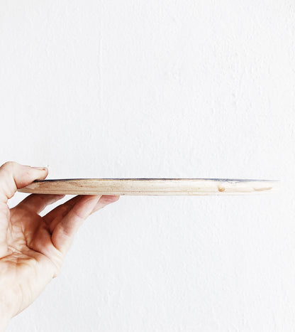 Set of Four Vintage Ceramic Dinner Plates