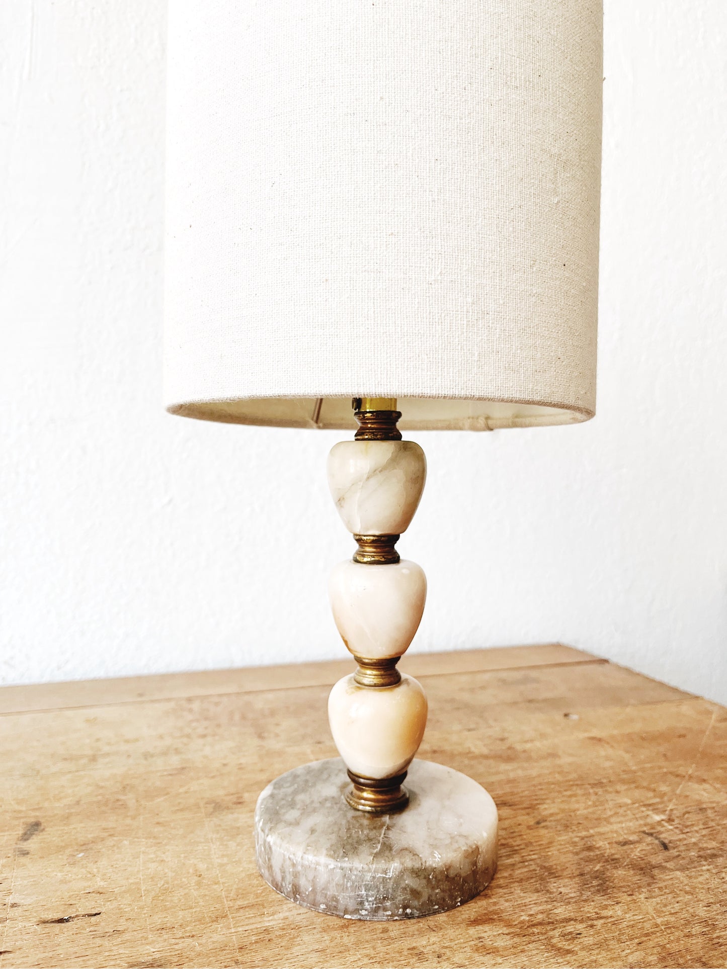 Vintage Marble Lamp