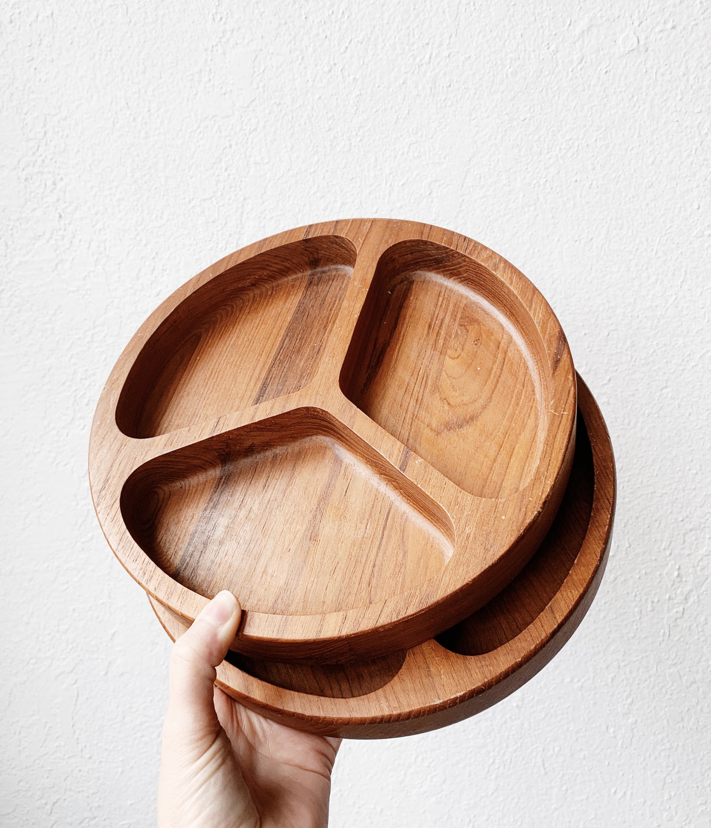 Peace Teak Divided Tray