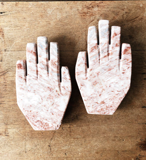 Vintage Pink Marble Hand