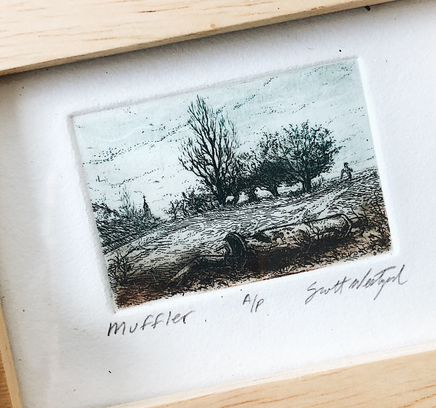 Original Intaglio Etching by Scott Westgard