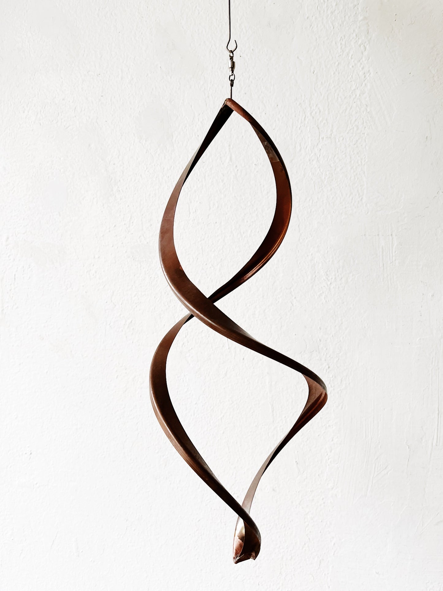Vintage Copper Infinity Sculpture