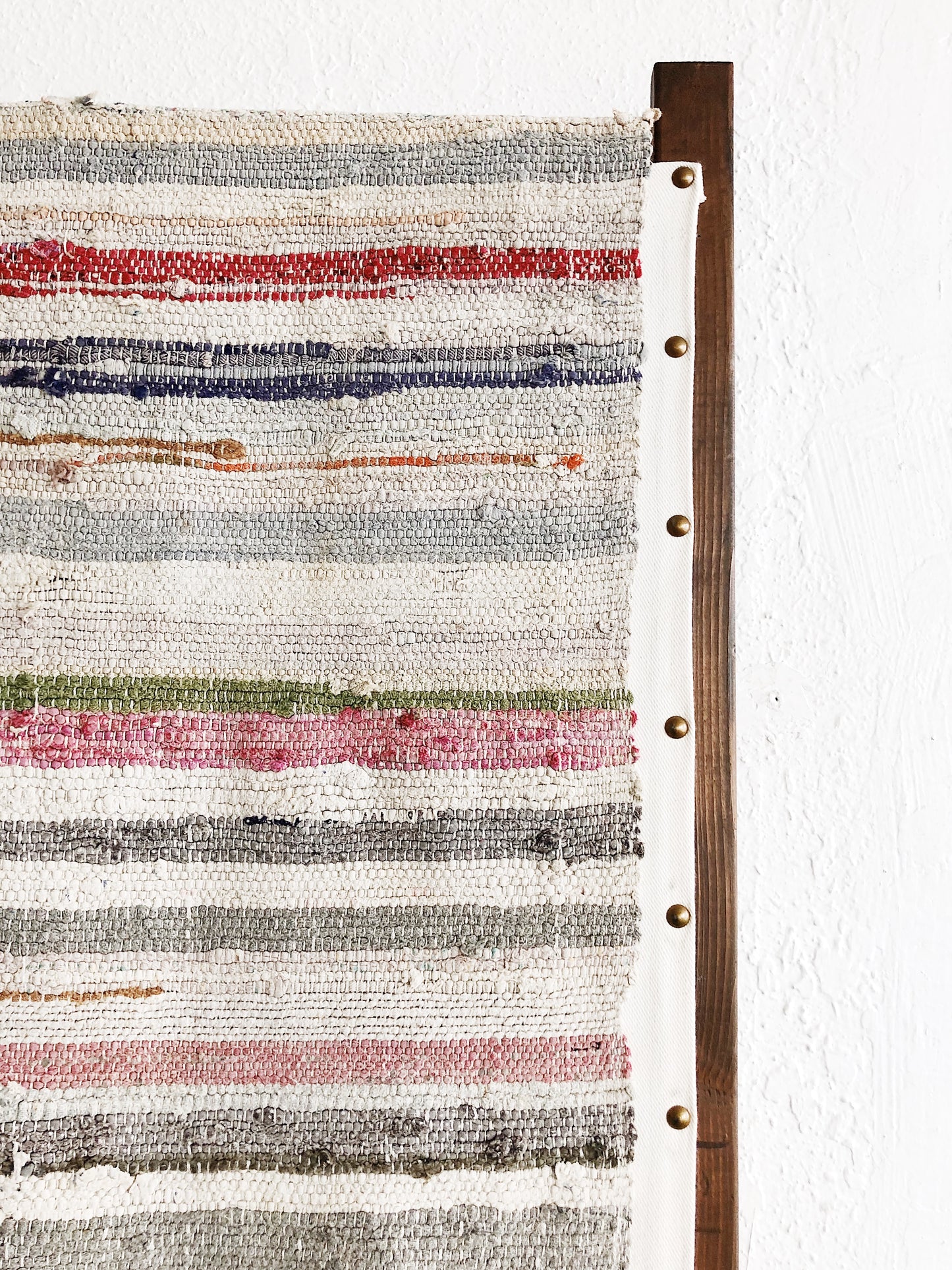 Vintage Hungarian Rag Weaving / Runner