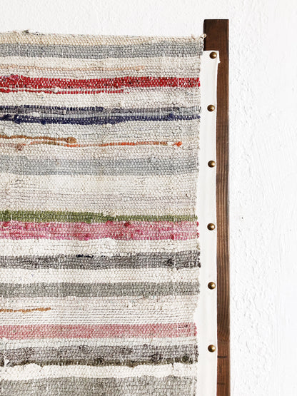 Vintage Hungarian Rag Weaving / Runner