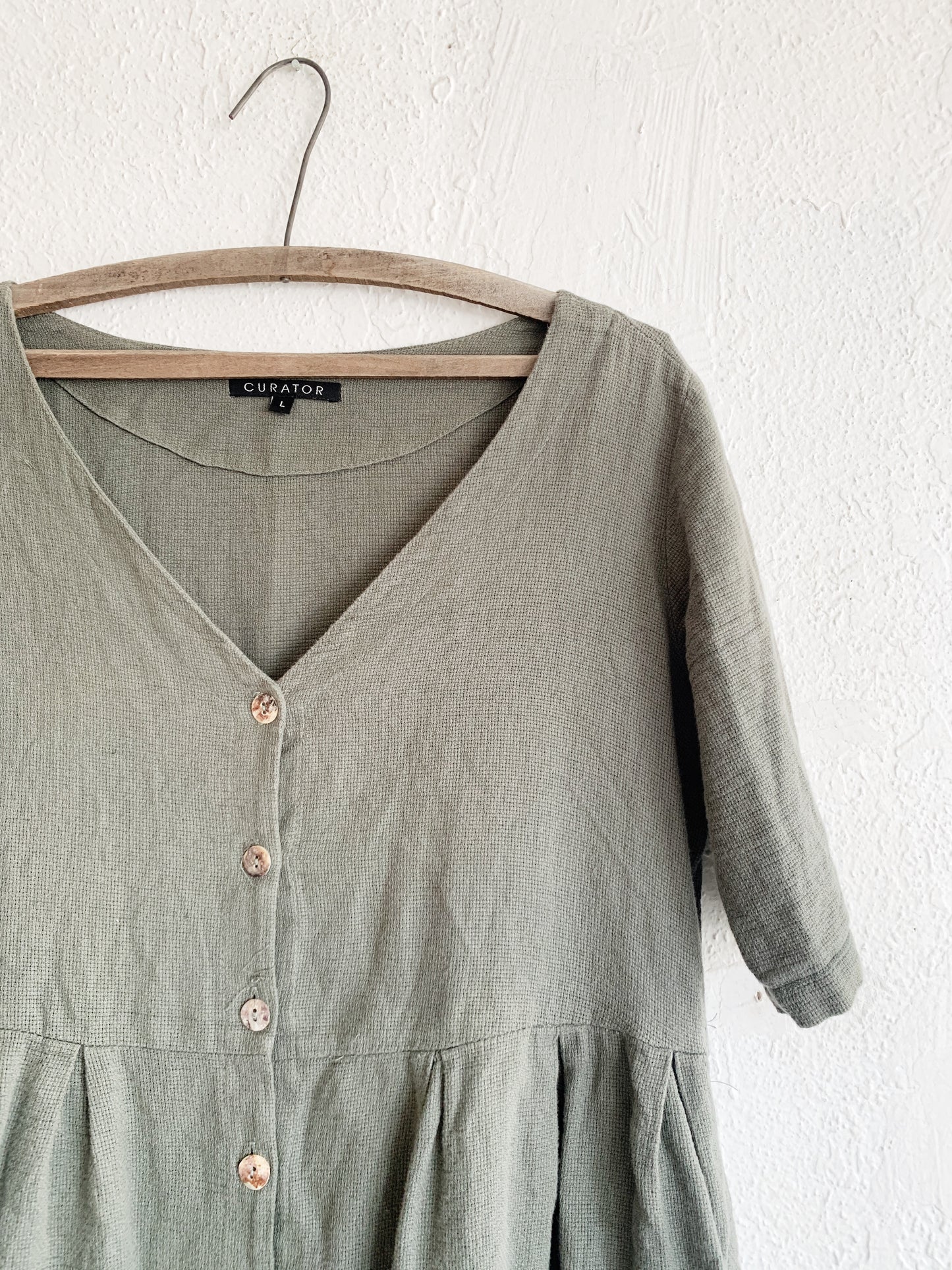 Curator SF Organic Cotton Dress/Tunic made in CA
