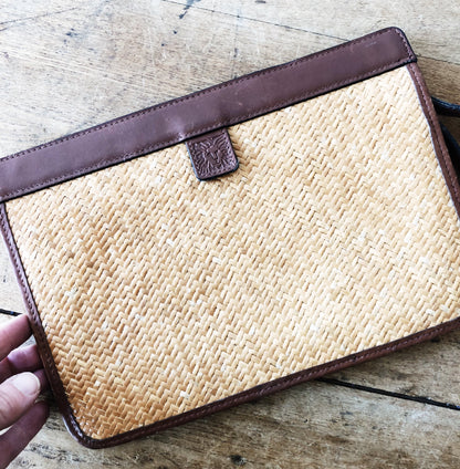Vintage Anne Klein Woven Clutch