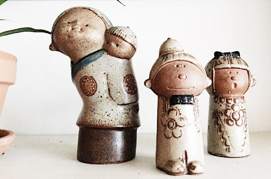 Vintage Japanese Stoneware Shaker