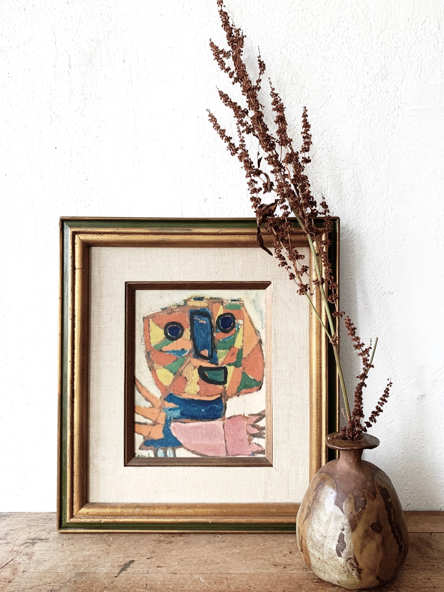 Mid Century Framed Lithograph