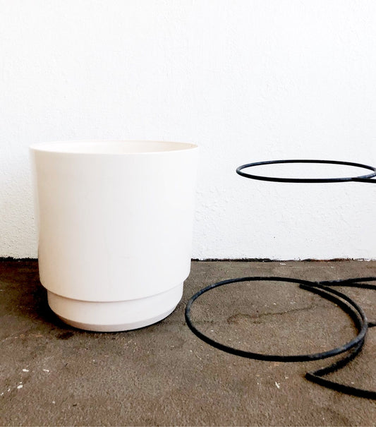 Large Vintage Mod Floor Planter