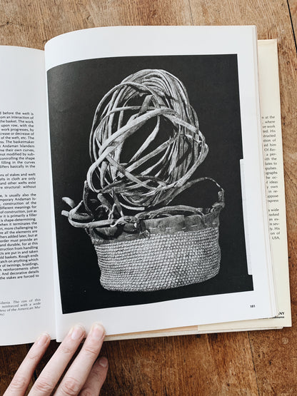 Baskets As Textile Art Vintage Book