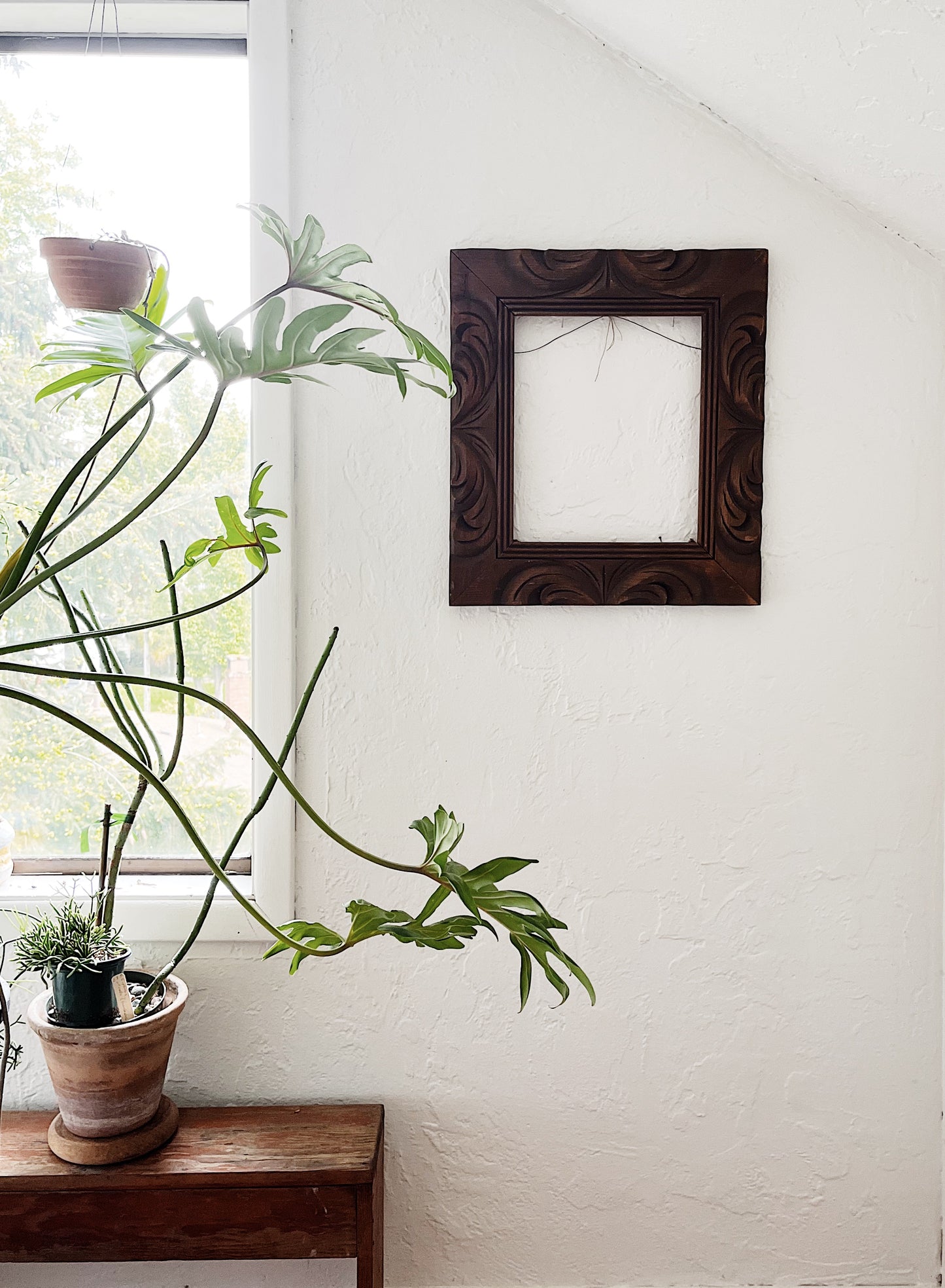 Antique Carved Wood Frame