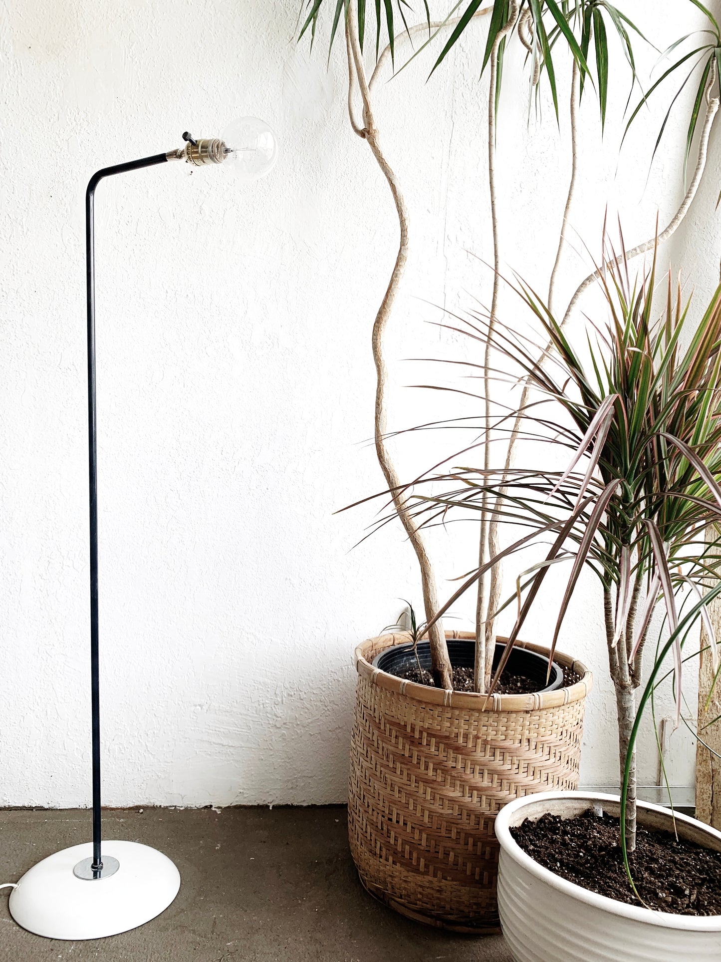 Vintage Metal Floor Lamp