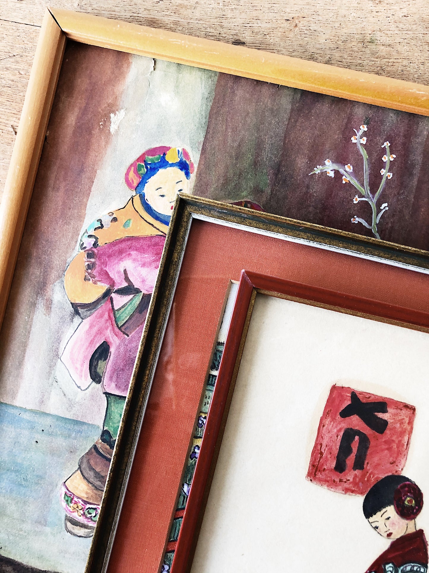 Original Vintage Japanese Painting