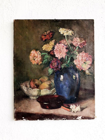 Vintage Still Life Painting