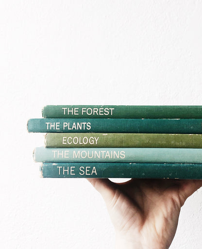 Vintage Natural History Book Collection
