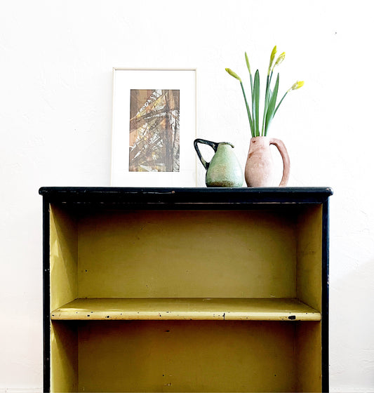Vintage Painted Shelf