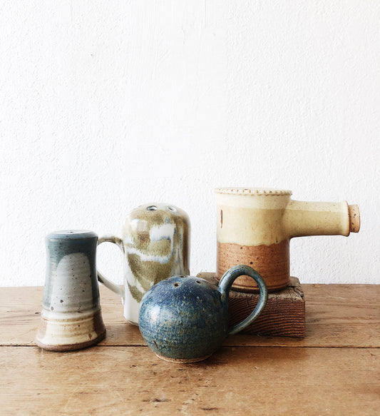 Vintage Ceramic Shaker Set