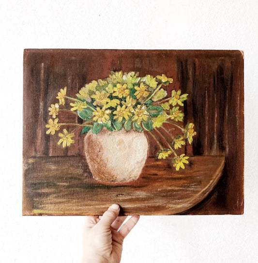 Vintage Floral Painting