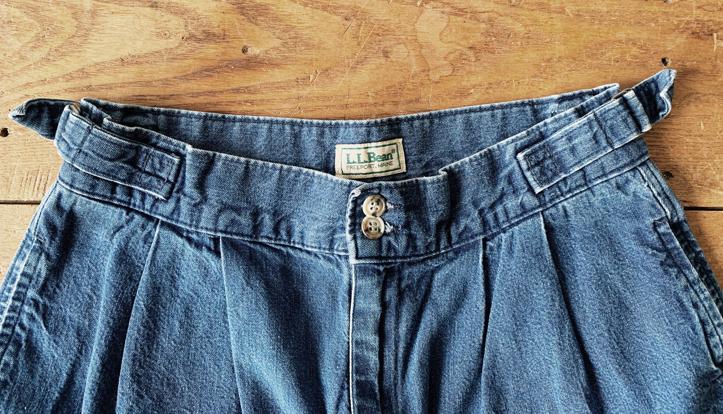 Vintage LL Bean Denim Shorts