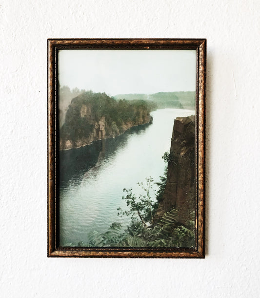 Antique Hand Tinted Photograph