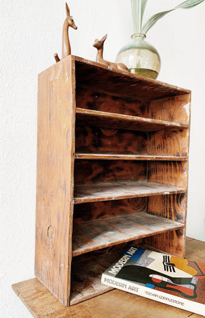 Vintage Rustic Handmade Shelf