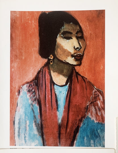 Vintage Matted Henri Matisse Art Print