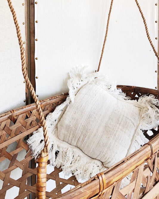 Vintage Indian Cotton Pillow