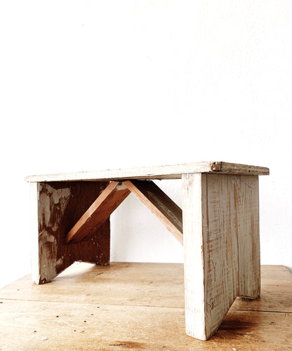 Rustic Vintage Wood Bench