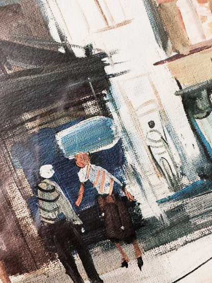 Mid Century Street Painting