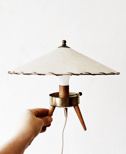 Mid Century Saucer Lamp