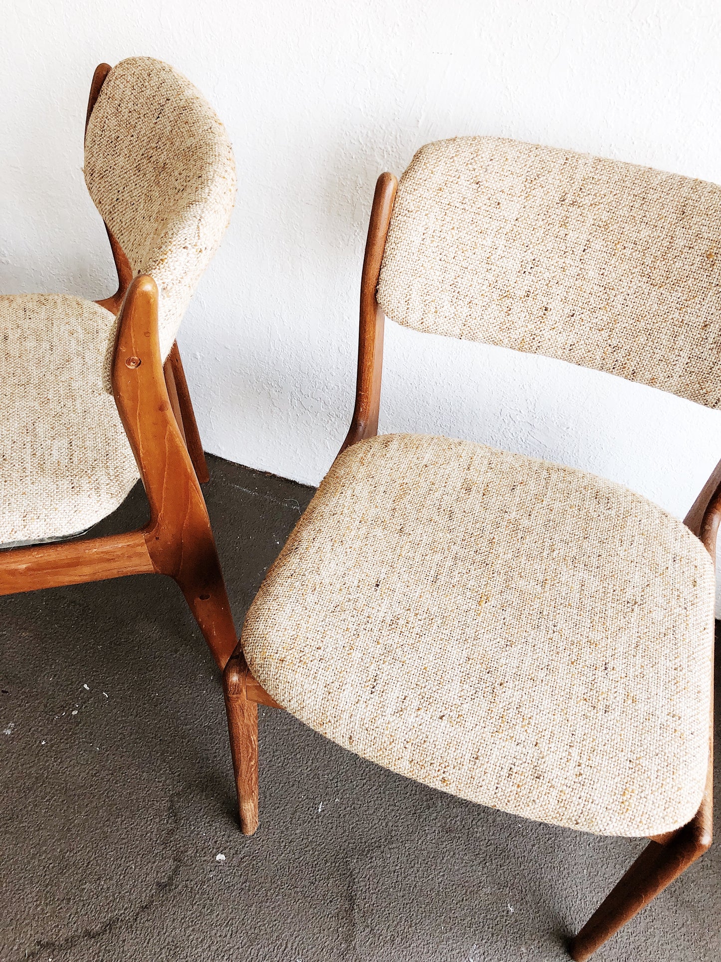 Vintage Danish Modern Benny Linden Teak Chair