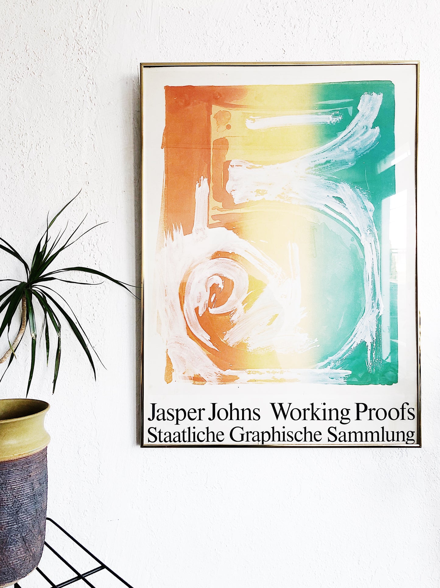 Original Jasper Johns Art Poster
