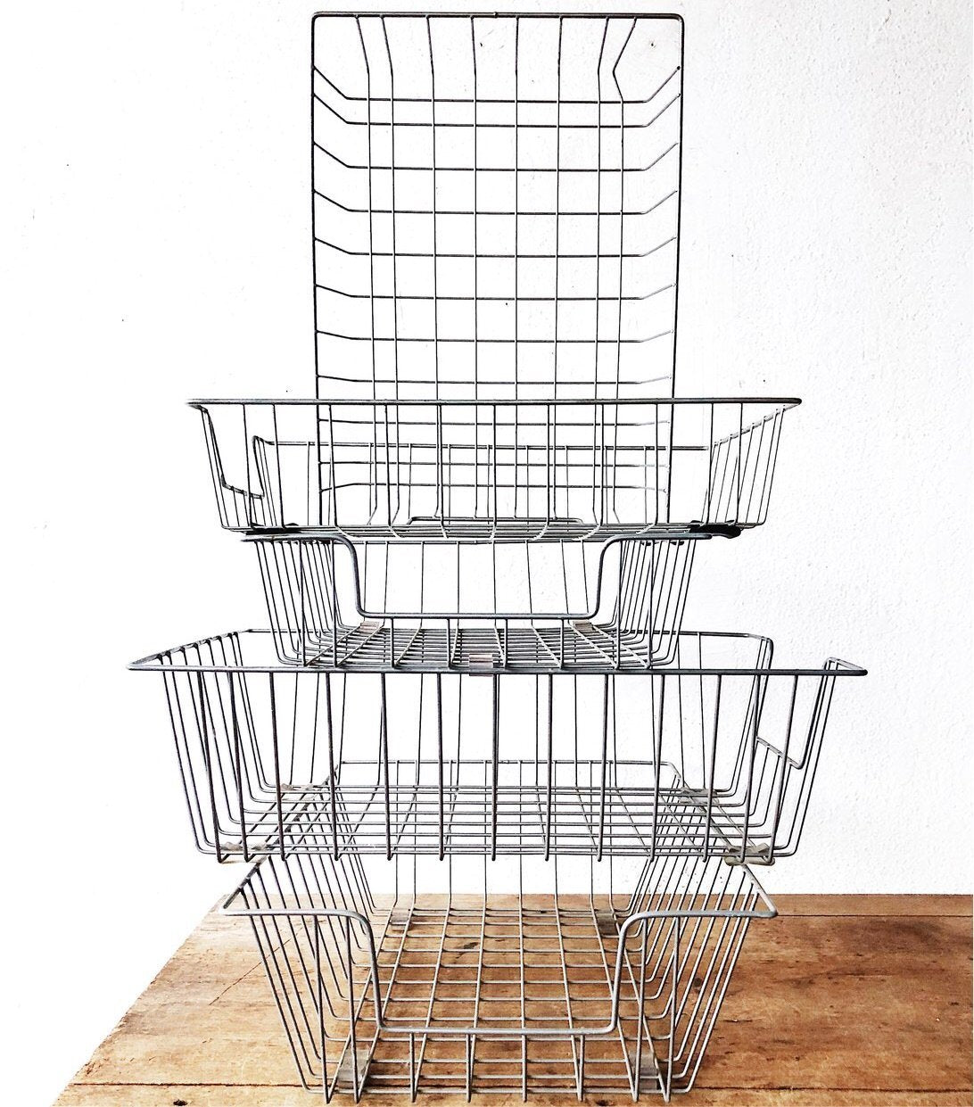 Vintage Wire Storage Lot