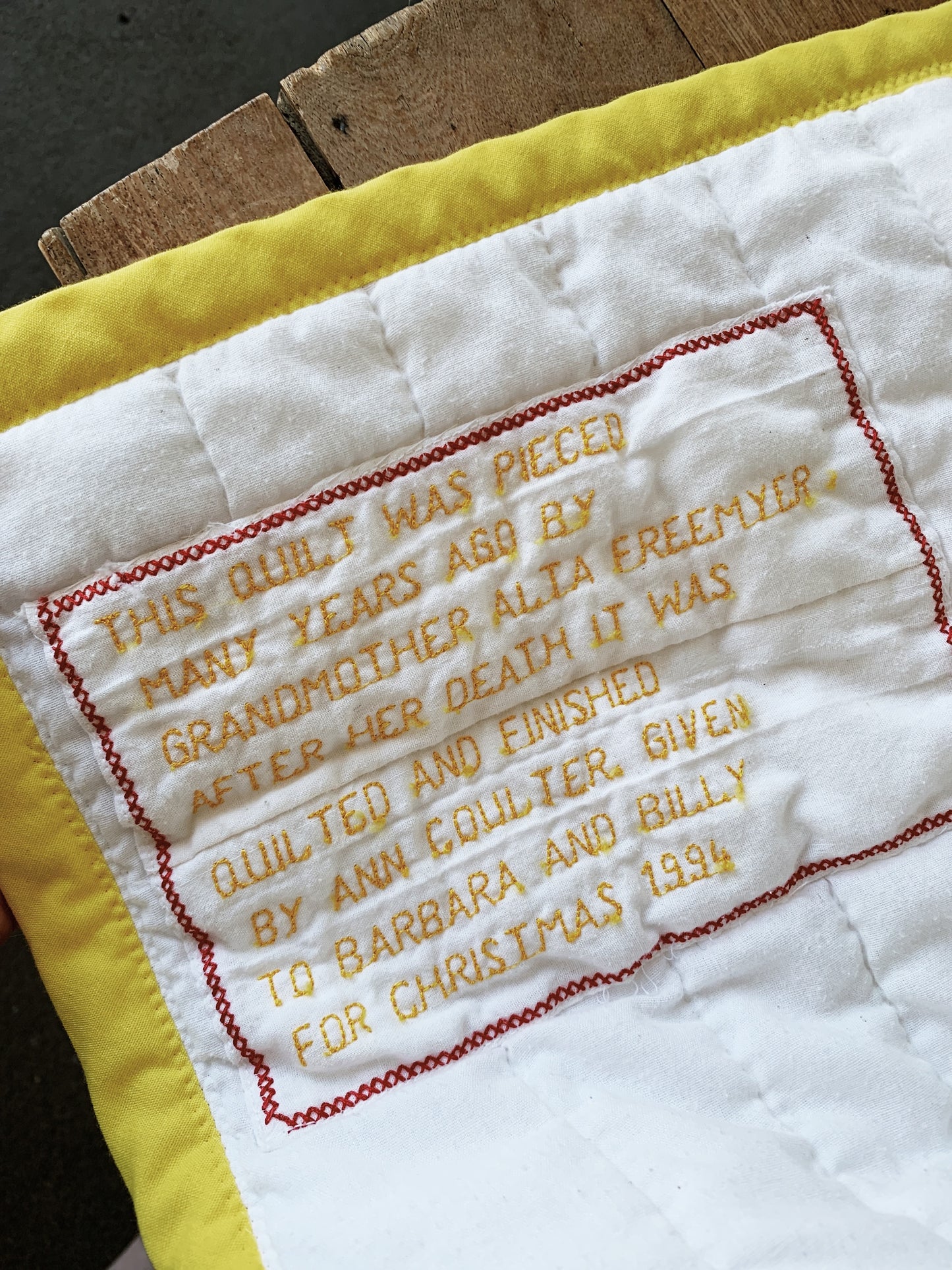 Vintage Cotton Quilt