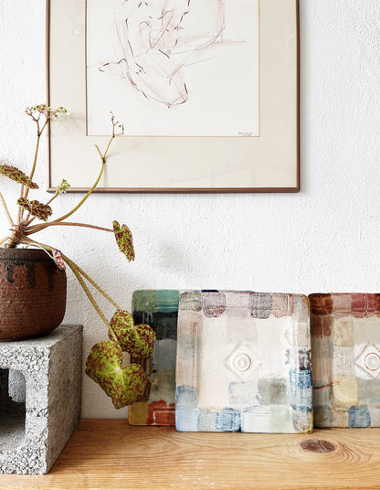 Handmade Glaze Test Plates