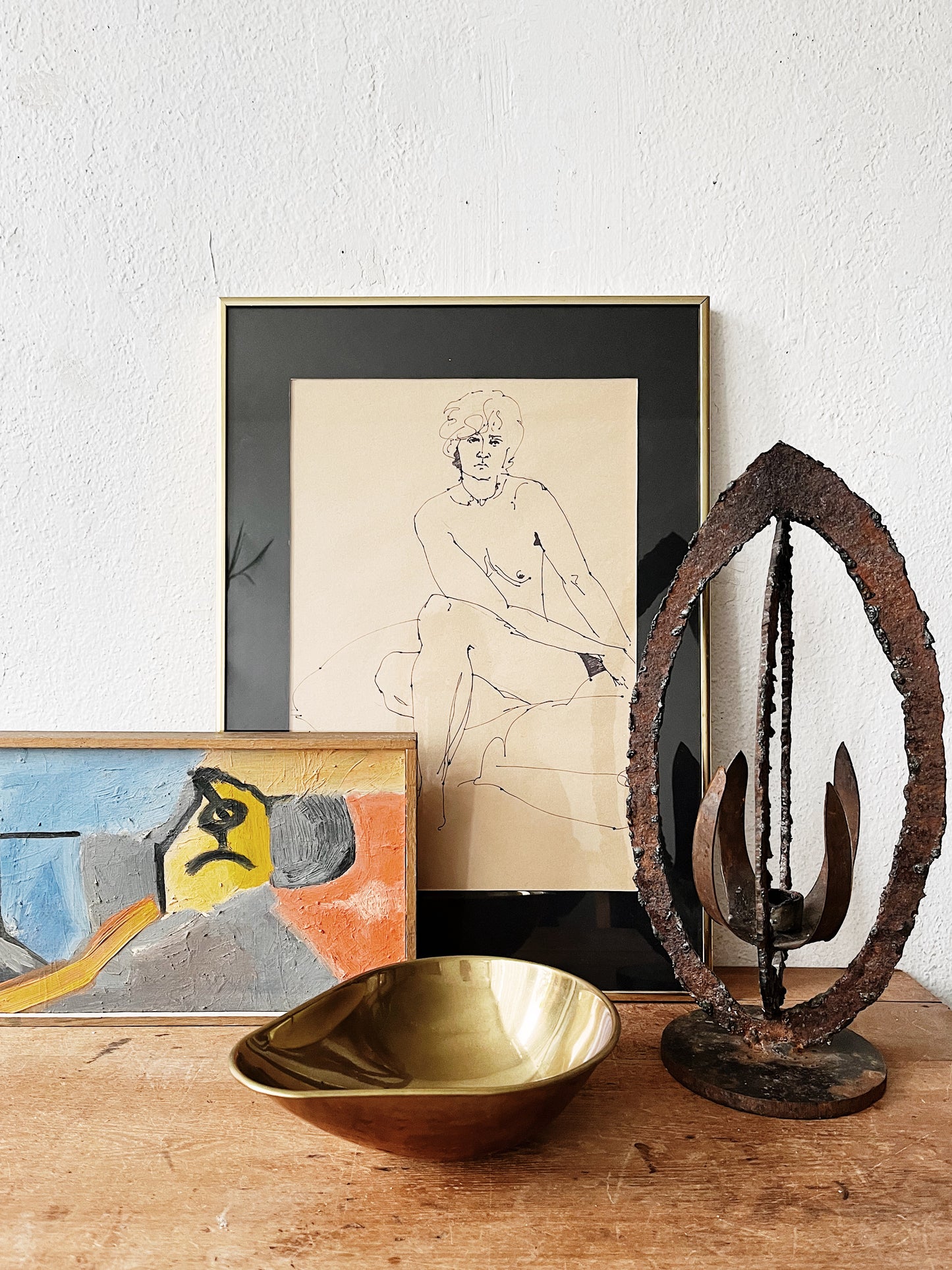 Original 1970s Abstract Painting