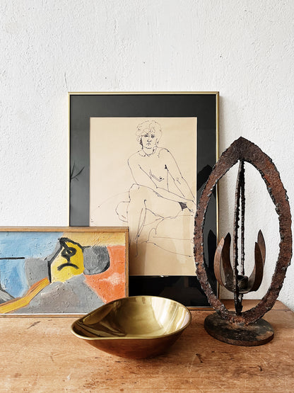 Original 1970s Abstract Painting