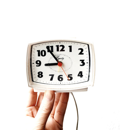 Vintage Equity Electric Alarm Clock