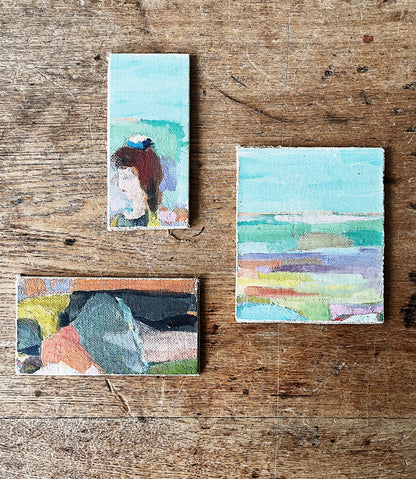 Abstract Landscape Mini Painting