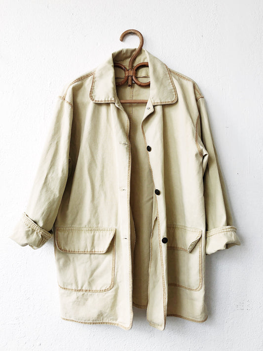 Vintage Canvas Work Coat