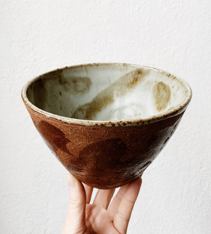 Deep Handmade Pottery Bowl