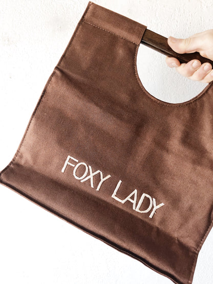 Vintage Foxy Lady Tote
