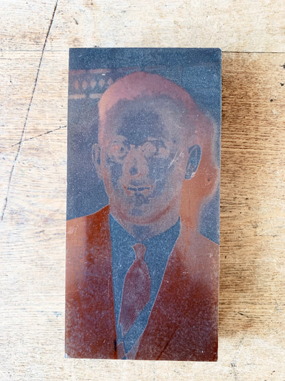 Copper Overlay Printing Block / Art