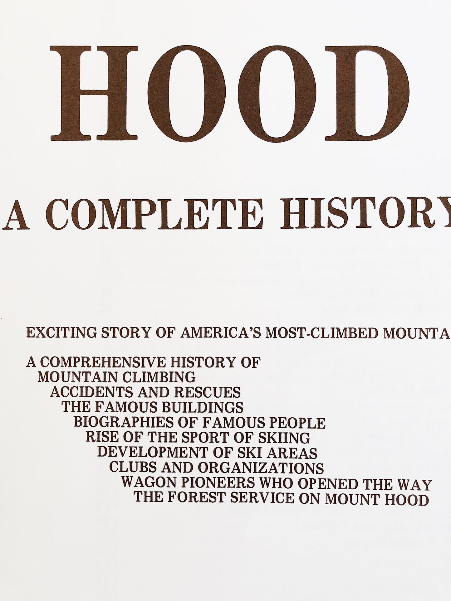 Vintage Mount Hood Anthology