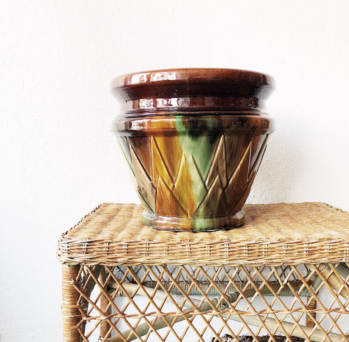 Large Vintage Ceramic Planter