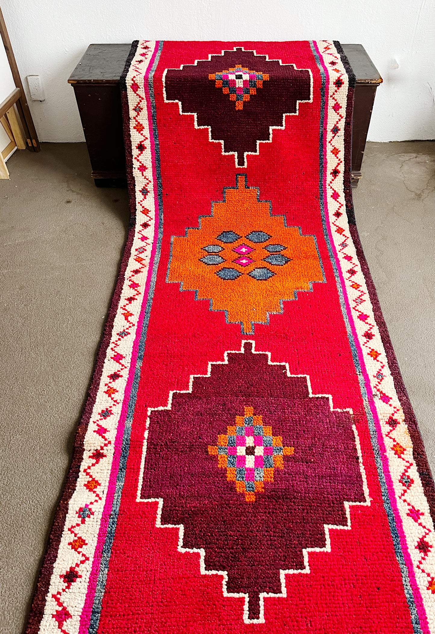 Vintage Kurdish Herit Wide Runner