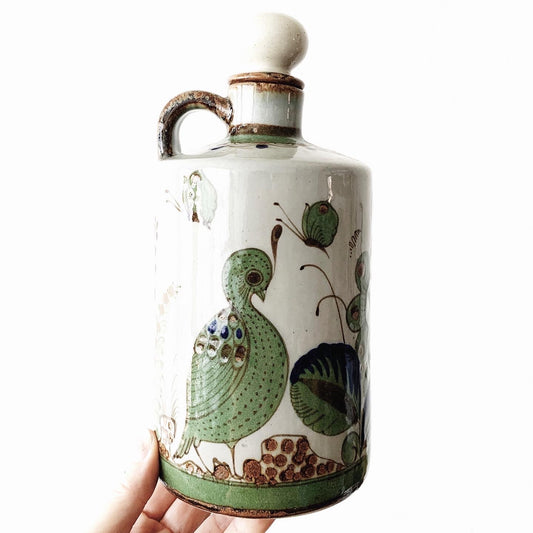 Vintage Tonala Of Mexico Pottery Jug