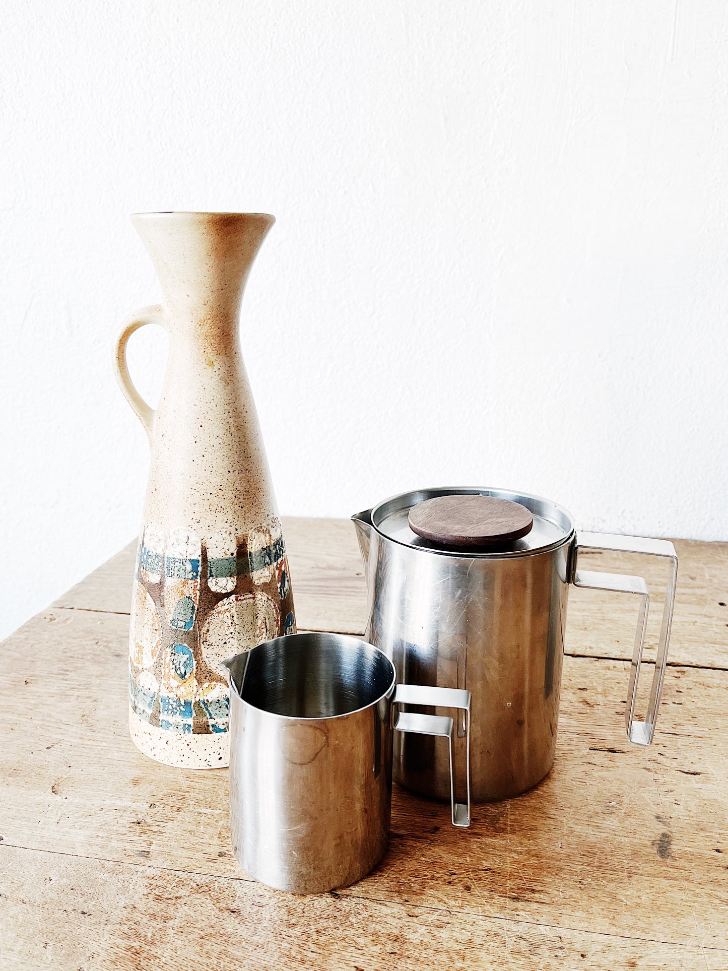 Mid Century Stainless Steel Servers
